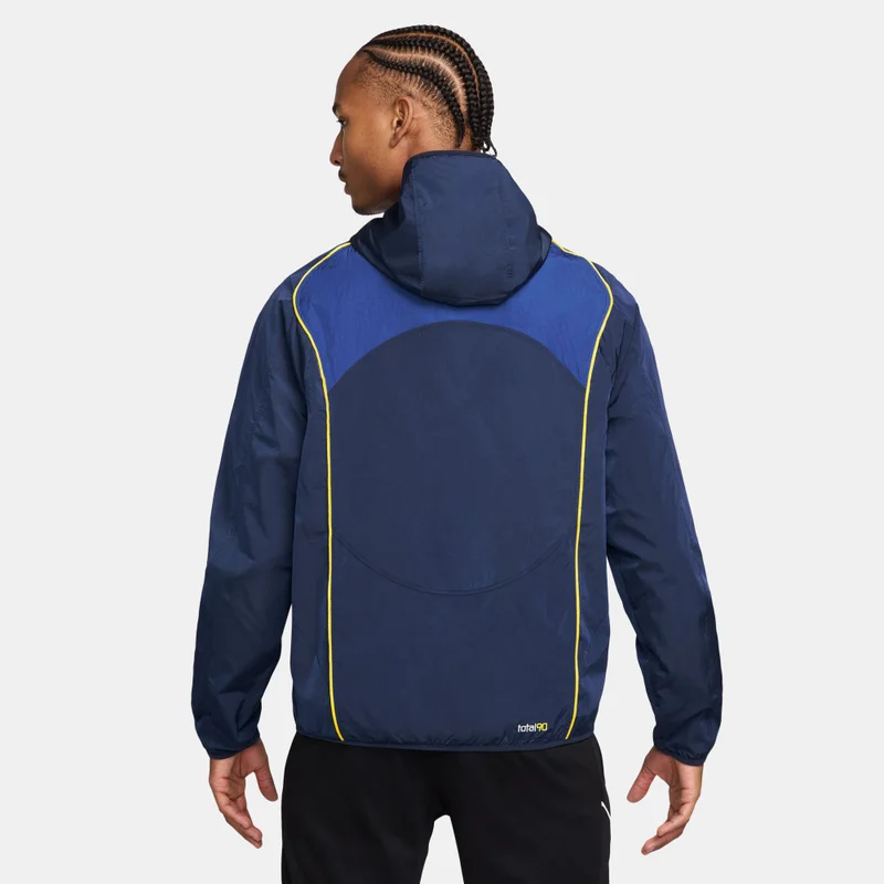 Nike Blue Men's Total 90 Repel Football Full-Zip Hoodie for Men | Best Price UAE